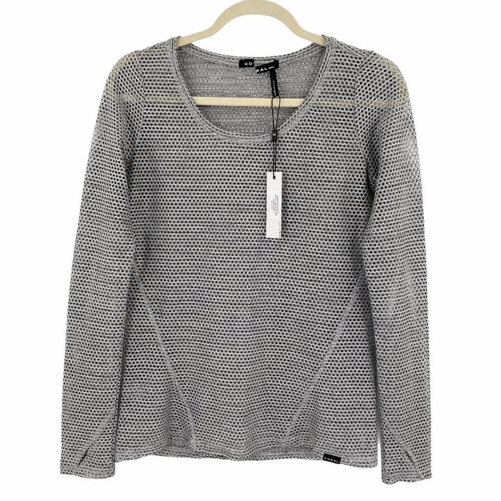 NEW Koral Dash Mescla Long Sleeve Tee Top